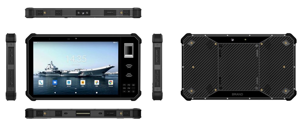 WRB RX800 biometric rugged tablet