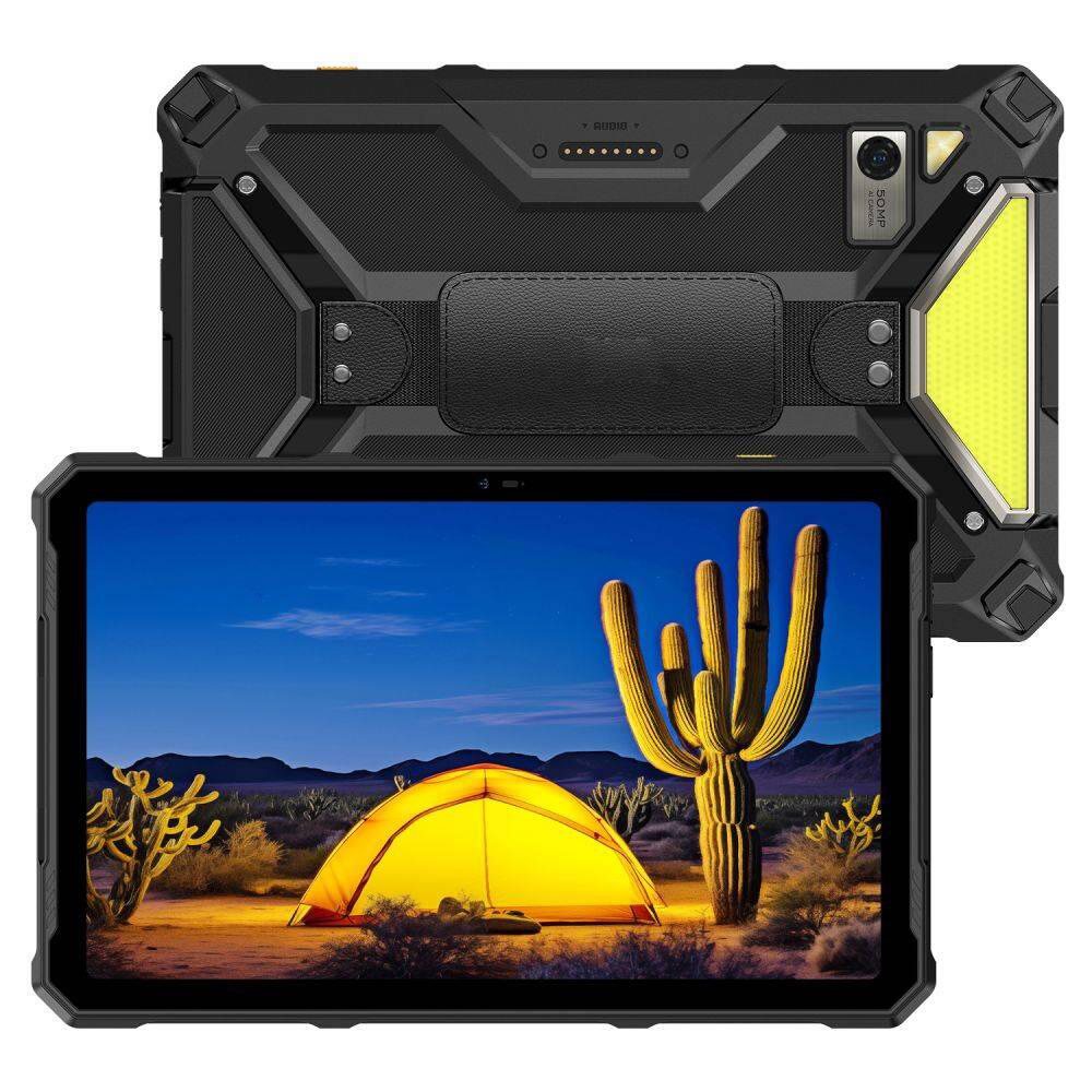 WRB VD3121 rugged tablet with camping tent wallpaper